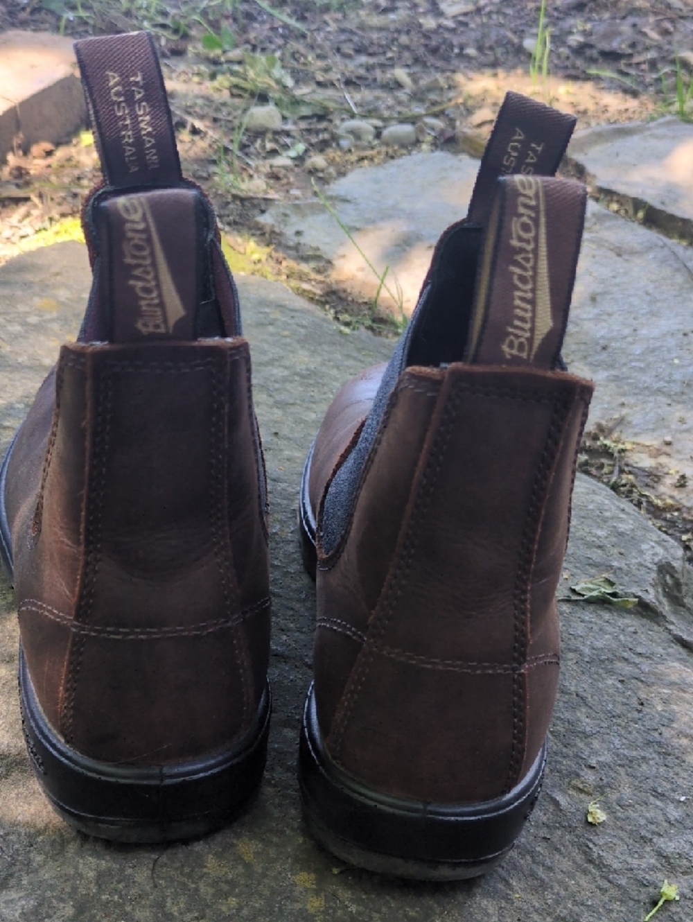 Blundstone Brown Chelsea Ankle Boots - Picture 4 of 6